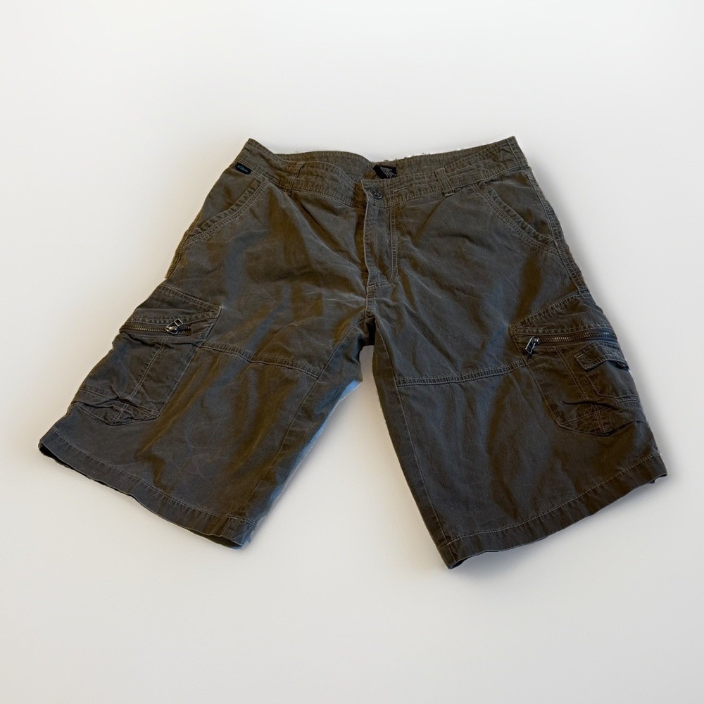 Kuhl Men's Cargo Shorts in Olive Green